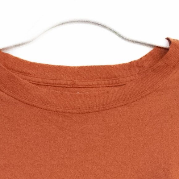 Vintage Oversized Rust Orange Unisex T-Shirt - Picture 2 of 8